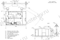 Модульная котельная МКУ 1200 с 2 котлами 600 кВт 1 категории