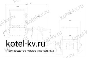 Чертеж топки ТЛПХ 1.4/5.0
