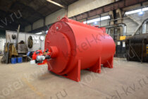 Котел цилиндрический для пара